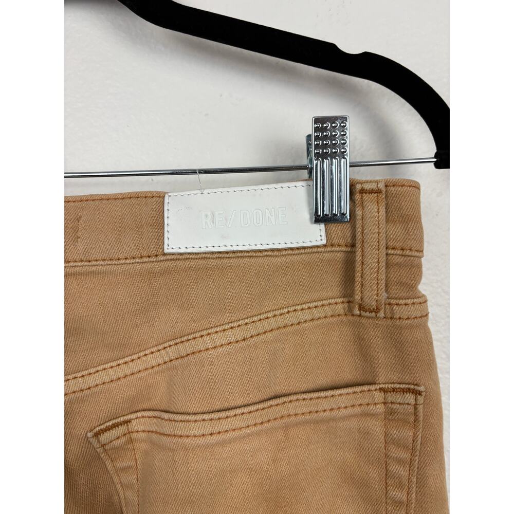 Re/Done 70s Crop Boot Jeans Desert Sand 27 - Picture 6 of 9